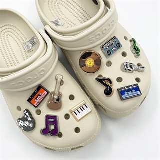 Crocs charms med musiktema - 11 stk
